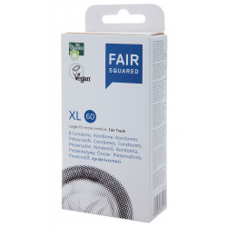 FAIR SQUARED XL 60 préservatifs par 8
