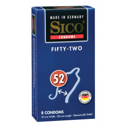 SICO 52 préservatifs par 8