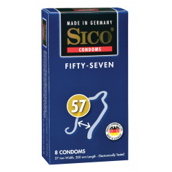 SICO 57 préservatifs par 8