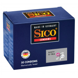 SICO Xtra 60 préservatifs par 50