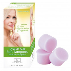 HOT INTIMATE CARE Soft Tampons Par 5