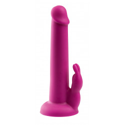 MINDS OF LOVE Rabbit Silicone Dildo violet