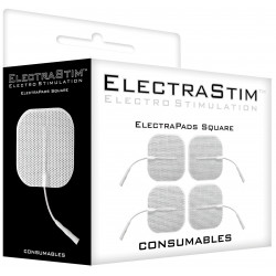 ElectraStim 4 Electrodes auto-adhésifs 5x5 cm
