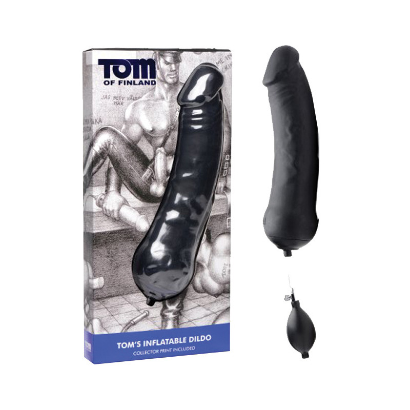 TOM OF FINLAND Gode gonflable Toms Inflatable Silicone Dildo