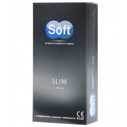 SOFT Slim boite de 12 préservatifs