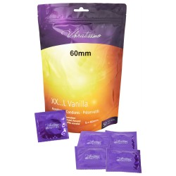 VIBRATISSIMO XX...L Vanilla  60mm Kondome 50er