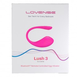 LOVENSE Lush 3 - sextoy femme -  Oeuf vibrant connecté