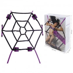 Kit Spider Bed - Attaches de lit bondage Toile d'araignée Easy Bondage