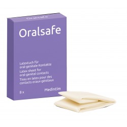 Oralsafe - Digue dentaire Latex - Vanille